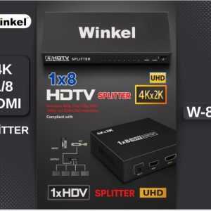 Winkel W-8528 1/8 4K Hdmı Splitter Dağıtıcı