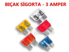 3 Amper Büyük Bıçaklı Sigorta
