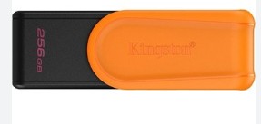 Kingston DTXS/256GB 256 GB Usb 3.2 Data Traveler Exodia S Siyah Usb Bellek