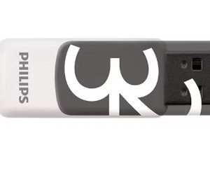 Philips 32GB Vivid Edition FM32FD05B USB Bellek Gölge Grisi