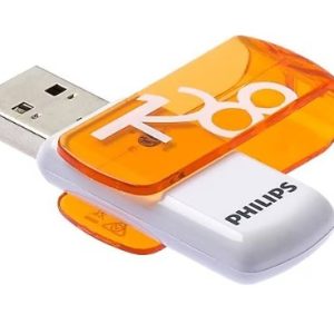 Philips 128GB Vivid Edition FM12FD05B/00 USB Bellek Turuncu