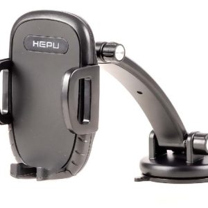 Hepu HP-A26 Uzun Kollu Araç İçi Telefon Tutucu – Vantuz Tabanlı + Torpido ve Cam Uyumlu