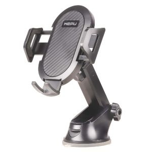 Hepu HP-A20  Uzun Kollu, Güçlü Vantuzlu  Ayarlanabilir Tasarım Araç İçi Telefon Tutucu