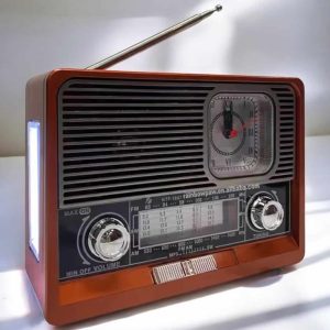 Nostaljik Radyo USB,AUX Ve SD Kart Girişli Bluetooth Bağlantılı