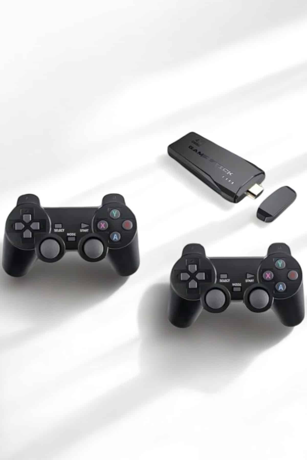 Gaming Atari 2.4g Uyumlu Kablosuz Çift Kol Game Stick - Görsel 3