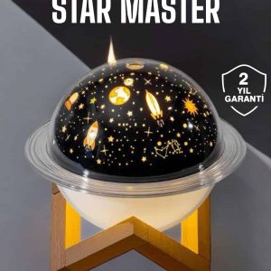 Hava Nemlendirici Projeksiyon Görünümlü USB Bağlantılı Aromaterapi