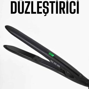 Saç Düzleştirici Isı Ayarlı Döner Kablo Yıpranma Karşıtı