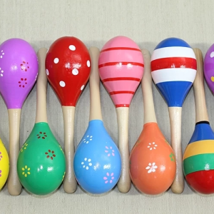 Ahşap Yumurta Marakas Alk1215