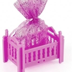 Bebek Mevlüt Şekeri 12 Adet Birden - Pembe Beşik