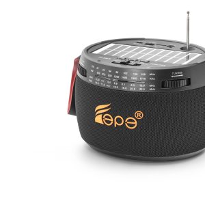 Bluetooth Fm Radyo Usb Tf Aux Solar Şarjli Taşinabi̇li̇r Kamp Hoparlör FP396S