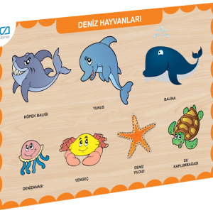 CAAHS-3212 AHŞAP DENİZ HAYVANLARI BUL-TAK
