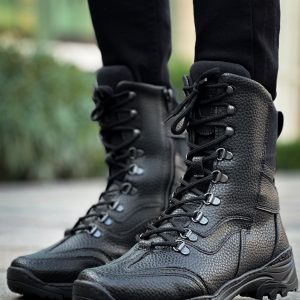 CH051 - RST Scalatore Erkek Bot SIYAH