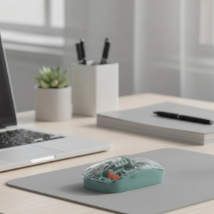 Çift Mod Bağlantılı Kablosuz Mouse Bluetooth ve USB Alıcılı