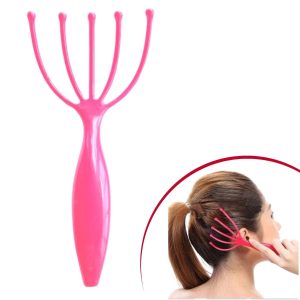 Çok Fonksiyonlu 5 Uçlu Bilyeli Baş Boyun Bacak Kol Masaj Alet Rahatlatıcı Kafa Masaj Aparatı (5296)