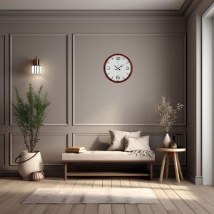 Dynamic Red 36 Cm Duvar Saati