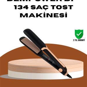 DEMPOWER DP-134 Saç Tost Makinesi – Kolay Kullanım, Hızlı Sonuç, Uzun Süre Kalıcılık
