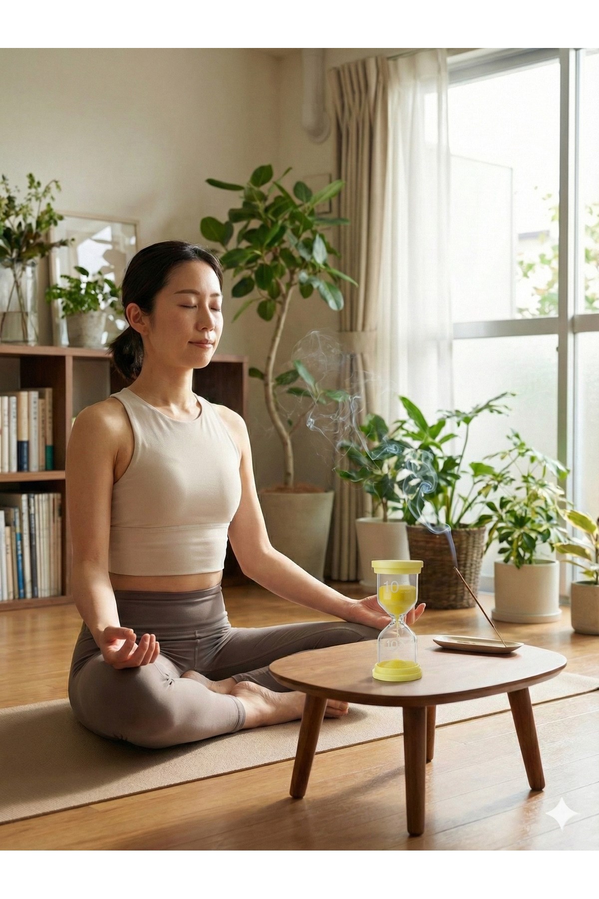 10 Dakika MOR Kum Saati - Dekoratif Cam - Görsel 2