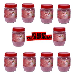 10 Adet Kuşburnu Toz İçecek (Sıcak ve Soğuk İçim) 300 Gr