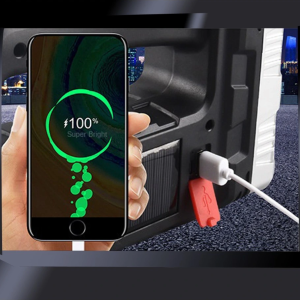 El Feneri Solar Panelli Ledli Powerbank Cob Fener