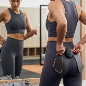 Evde Spor İçin Ems Kalça Sıkılaştırıcı Elektronik Kas Çalıştırma Cihazı