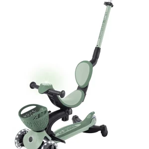 Globber Go Up Baby 360 Scooter (Işıklı) Zeytin Yeşili