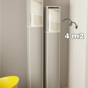 Hava Geçiren Pvc Pencereli , Kapasiteli, Toz Ve Nem Koruyucu Halı Kılıfı Hurcu – 4 M²