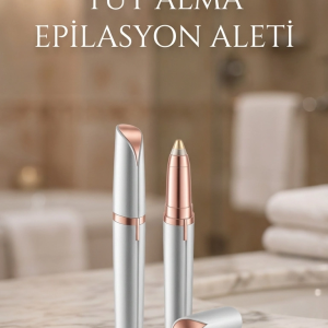 İnce Uçlu Tüy Alma Cihazı Yüz Kaş Bıyık İçin Hassas Kullanım