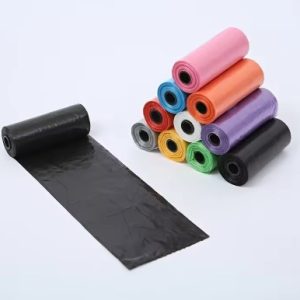 Köpek Dışkı Poşeti 4lü Düz Renk Set (5296)