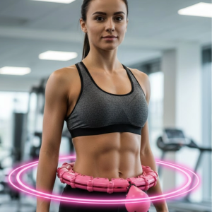 Masajlı Akıllı Hula Hoop Ayarlanabilir Fitness Çemberi