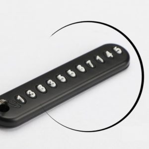 Mini Anahtarlık, Çanta, Araba İçin Çok Amaçlı Numaratör (5296)