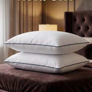 Nano Jel Lüks Yastık 2'li Set 50x70cm 1200gr Pamuklu Kumaş