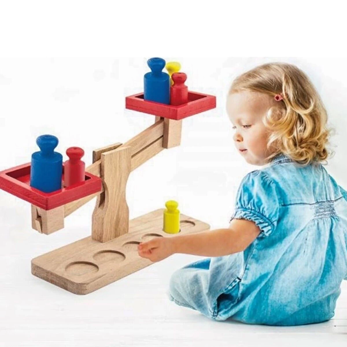 ONY-409 KUTUDA AHŞAP TERAZİ - Görsel 2