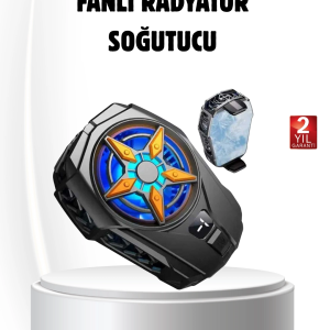 Oyun Telefonu Soğutucu Fan – Sessiz Ve Kompakt Mobil Soğutma Cihazı
