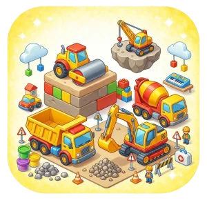 Oyuncak Kamyon ve İş Makineler