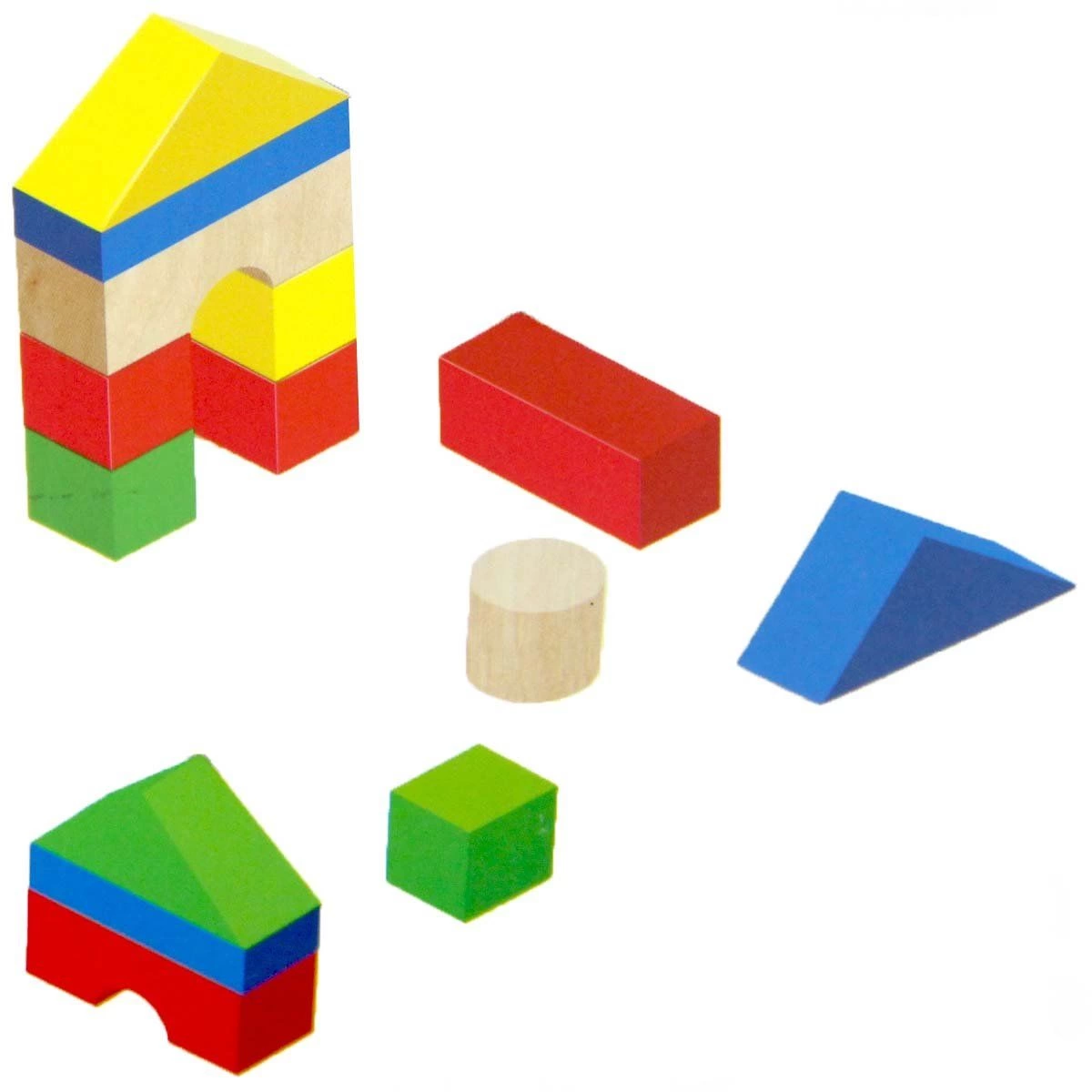 Playwood Eğitici Ahşap Bloklar 29 Parça - Görsel 2