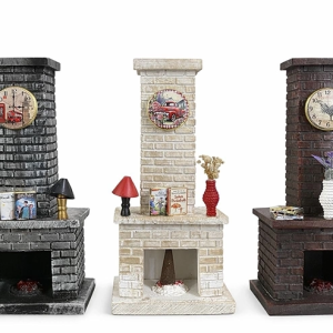 Polyester Şömine Tütsülük İk027