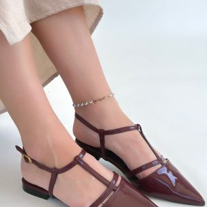 Canca Bordo Rugan Babet Ayakkabı