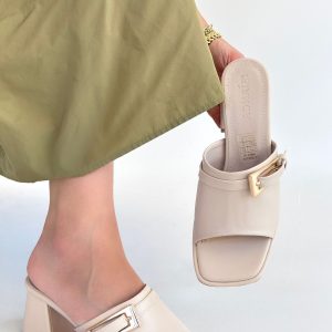 Ziva Bej Cilt Topuklu Terlik