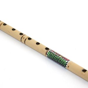 Bambu Batikli Flüt 30 Cm
