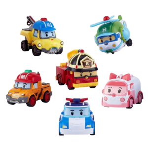 Robocar Poli Gogo Rescue Deluxe 6'lı Set