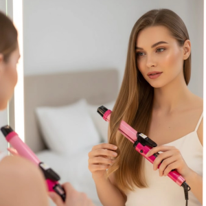 Saç Düzleştirici Ve Maşa İkili Saç Şekillendirici