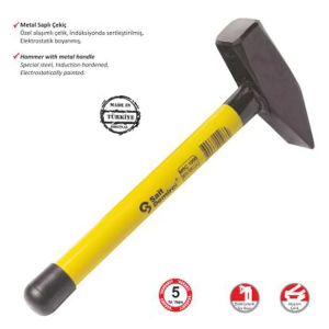 Eco Lounge Sait Demirci Metal Saplı Çekiç 1000 gr