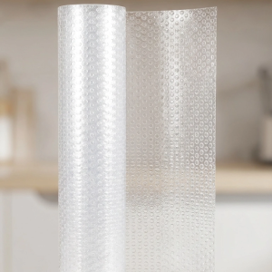 Şeffaf Kaydırmaz Dolap İçi PVC Çekmece Örtüsü 45x300 cm Koruyucu Kaplama