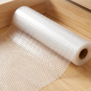 Şeffaf Kaydırmaz Dolap İçi Raflık Koruyucu Çekmece Örtüsü 45x300 cm PVC Eva