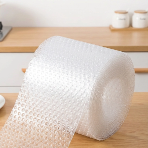 Şeffaf Kaydırmaz PVC Dolap İçi Raf Örtüsü 45x300 cm