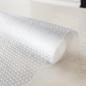 Şeffaf PVC Kaydırmaz Raflık Dolap İçi Çekmece Örtüsü 45x300 cm