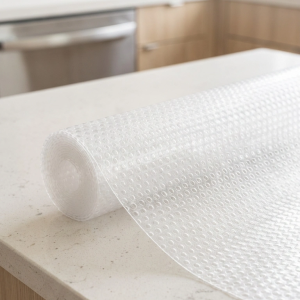 Şeffaf Pvc Raf Kaydırmaz Dolap İçi Çekmece Örtüsü 45x300 cm Koruyucu