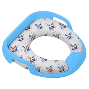 Softy Jumbo Kids Çocuk-Bebek Yanlardan Tutmalı Yumuşak Süngerli Klozet Kapağı Adaptörü