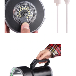 Taşınabilir Solar Şarjlı Led Fener Powerbank Özellikli Kamp Ve Acil Durum İçin Süper Parlak Işık