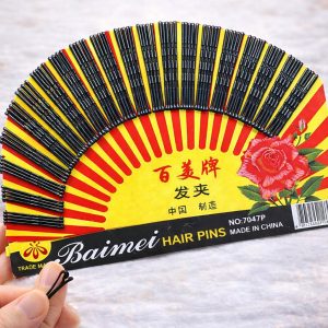 180 Adet Siyah Tel Toka Saç Tokası – Dayanıklı Metal Profesyonel Saç Teli Toka Seti